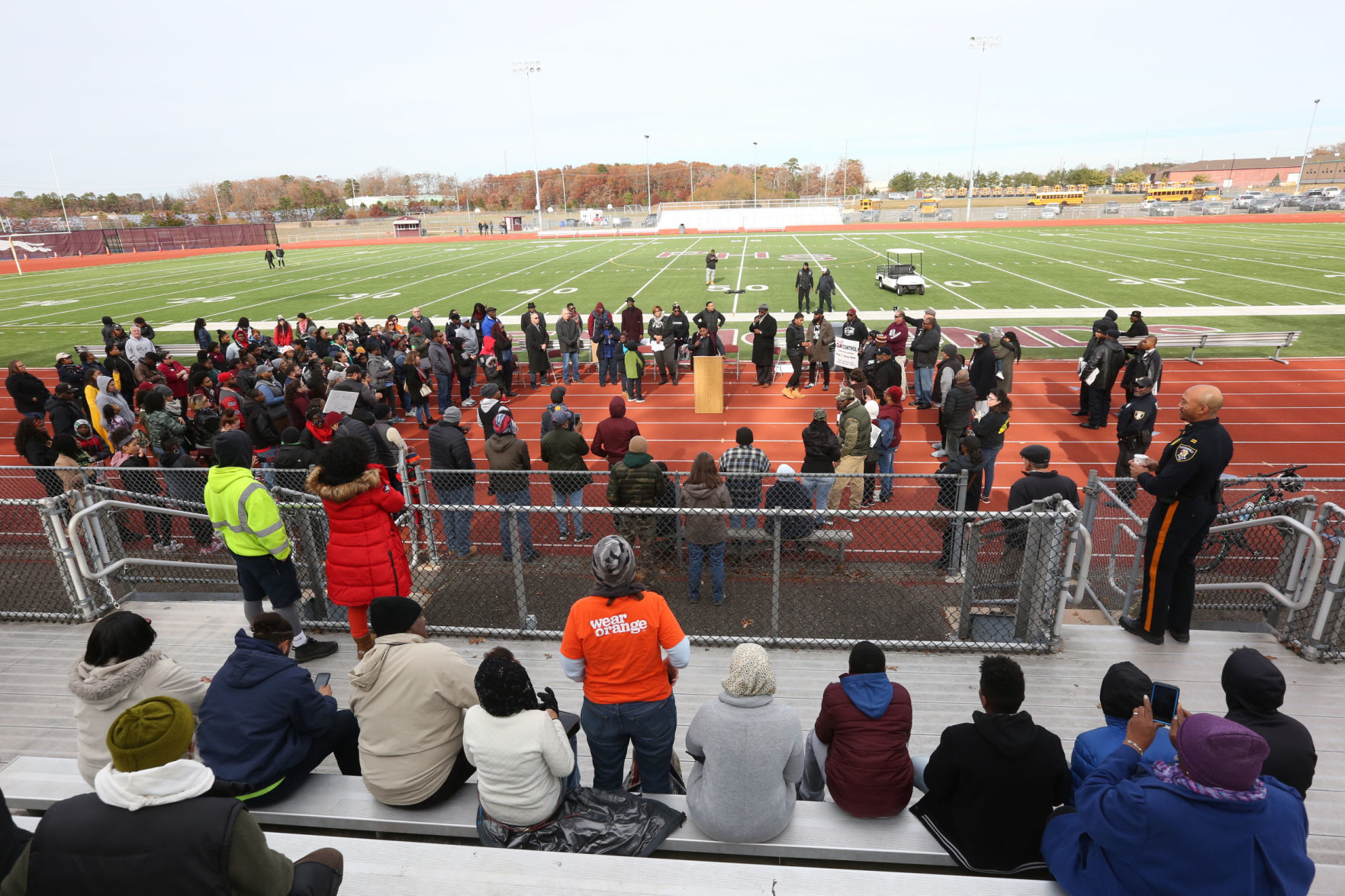 Pleasantville peace march